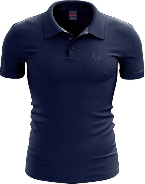 Spqr Erkek Kısa Kollu Polo T-Shirt Sanctus Lacivert