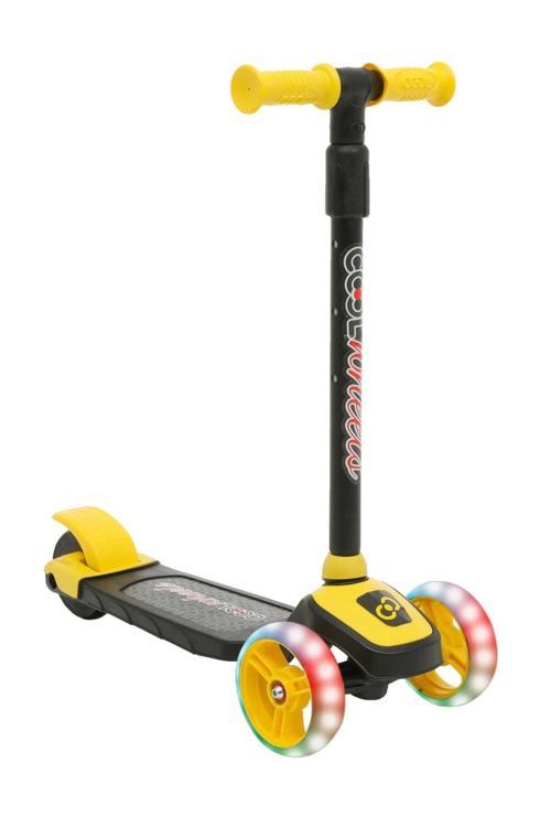 3+ Yaş Coolwheels Twist Işıklı 3 Tekerli Scooter 3+Yaş Sarı 3