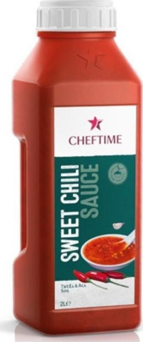 Cheftime Sweet Chili Tatlı Acı Sos 2,1 Kg