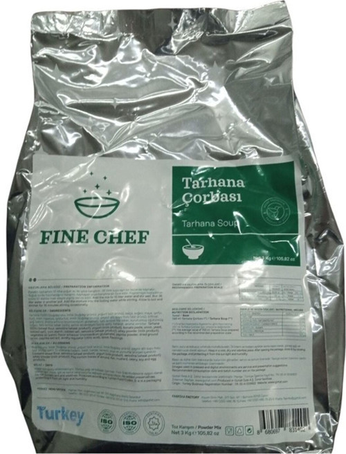 Finechef Tarhana Çorbası 3 Kg