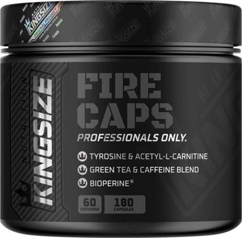  Kingsize Nutrition Fire Caps 180 Kapsül