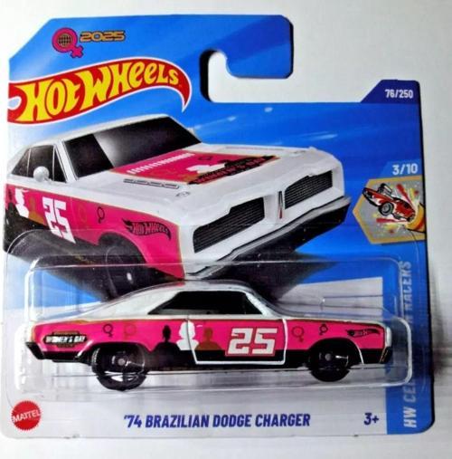 2025 Tekli Araba '74 Brazilian Dodge Charger Pembe 3/10