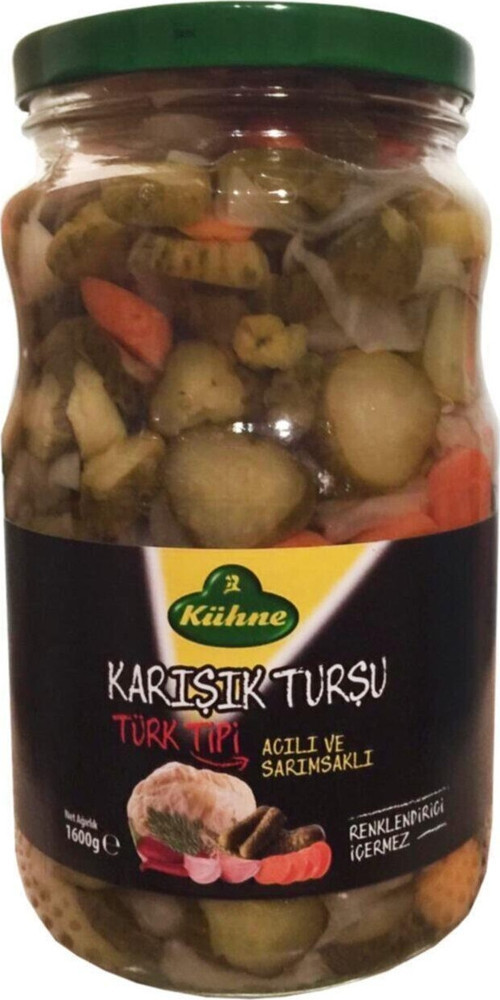 Türk Tipi Karışık Turşu 1700 Ml