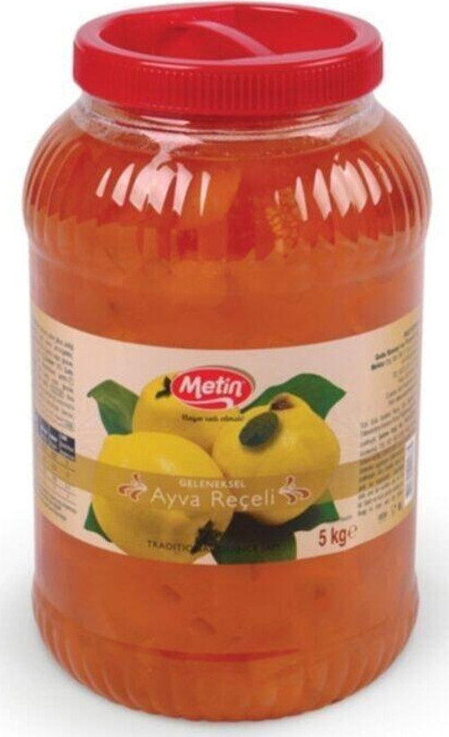 Metın Ayva Reçeli Geleneksel Pet 5000 Gr
