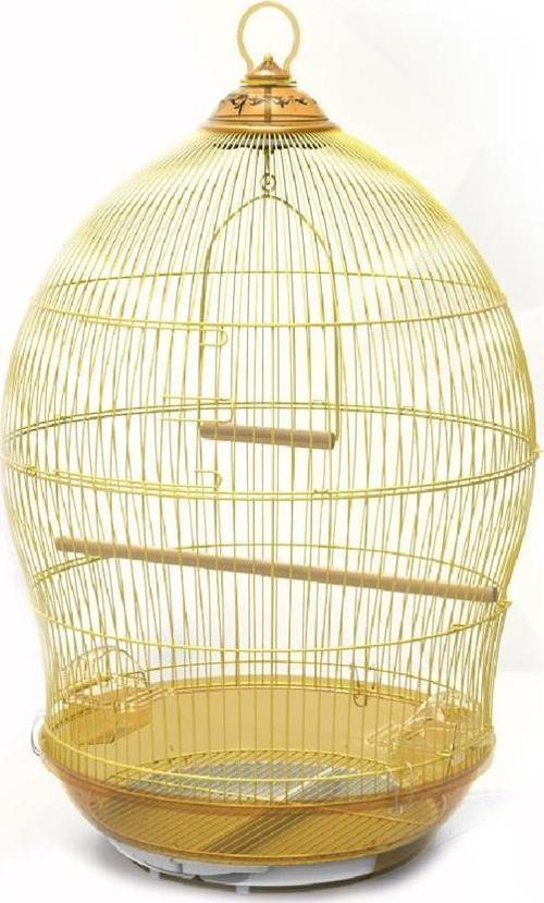 Kubbe Kafes Pirinç 48,5x48,5x76 cm
