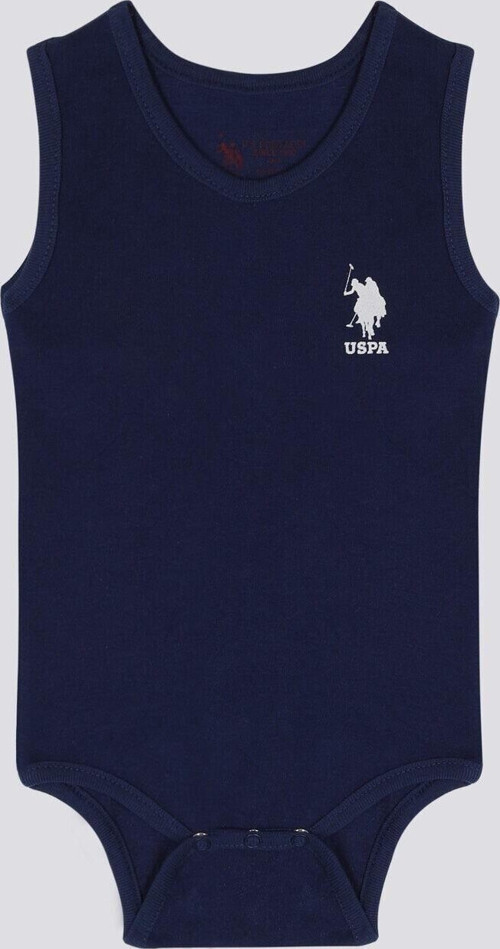 U.S. Polo Assn Happiness Lacivert Bebek Body Zıbın
