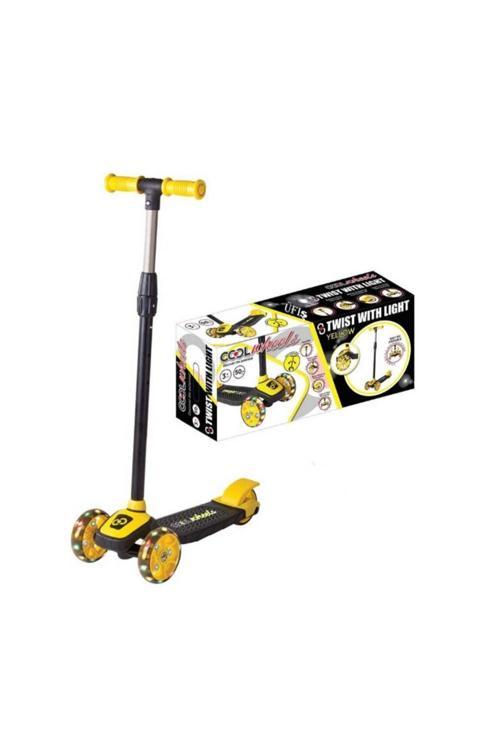 3 3 Yaş Ve Üzeri Twist Işıklı Scooter Cool Wheels Sarı 3+ Yaş