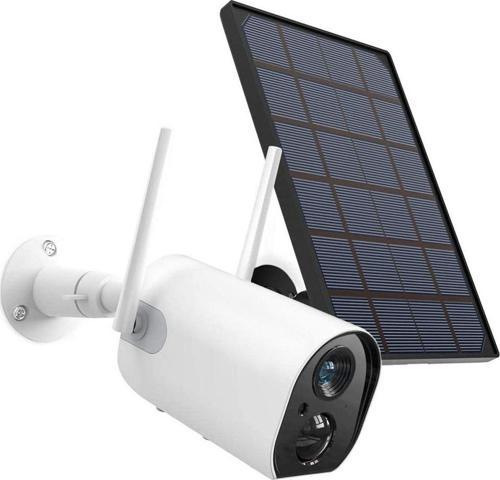 Güneş Enerjili Kablosuz Dış Mekan Güvenlik Kamerası 1080P