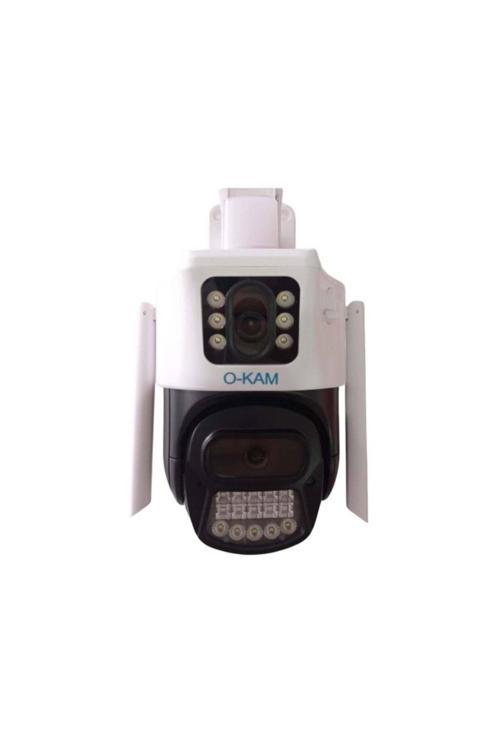 -6015 6Mp Dual Lens Wifi Ptz Cameras, 3.5 İnch Dual Screen Image, 15Pcs Leds Dual Light