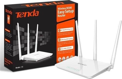 F3 300 Mbps 4 Port Router 3 Antenli