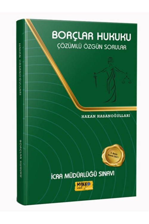 Icra Müdürlüğü Borçlar Hukuku Çözümlü Soru Bankası