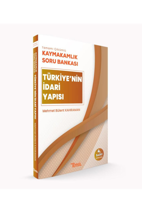 Türkiye’nin Idari Yapısı Kaymakamlık Soru Bankası Tamamı Çözümlü Yayınları