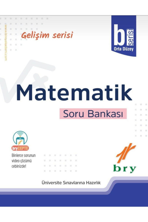 Bry Yayınları Yks Matematik Gelişim Serisi B Kitabı Soru Bankası