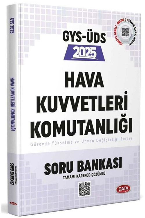 Data 2025 Baskı GYS ÜDS Hava Kuvvetleri Komutanlığı Soru Bankası