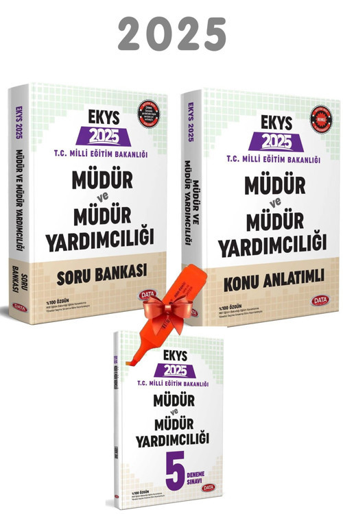Data 2025 Meb Ekys Müdür Ve Müdür Yardımcılığı Hazırlık Seti