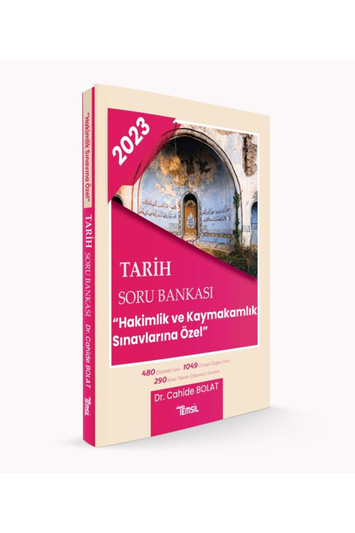 Tarih Soru Bankası "Hakimlik ve Kaymakamlık Sınavlarına Özel"