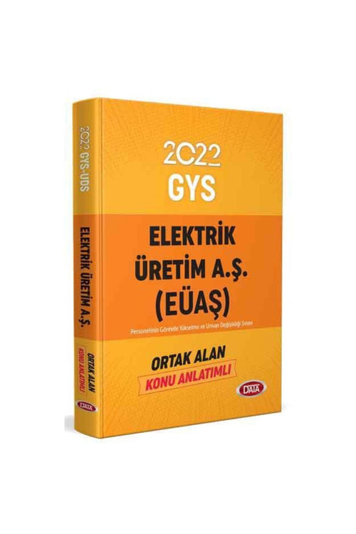 Elektrik Üretim Aş (eüaş) Gys Ortak Alan Konu Anlatımlı
