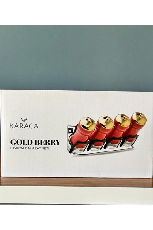 Gold Berry 5 Parça Baharat Seti