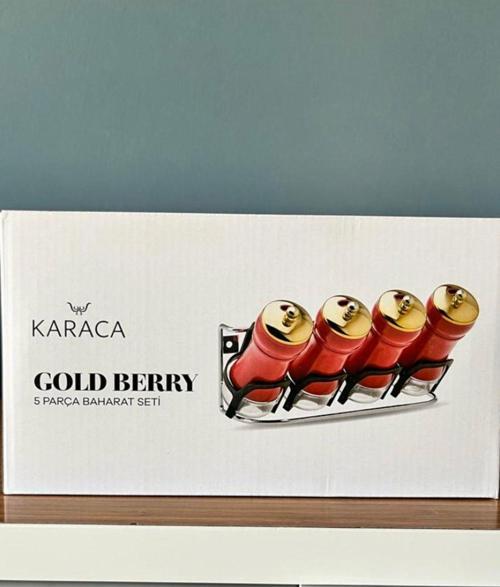Gold Berry 5 Parça Baharat Seti