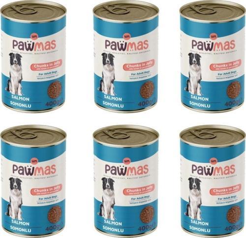 Somonlu Yetişkin Köpek Konservesi 400 grX6Adet