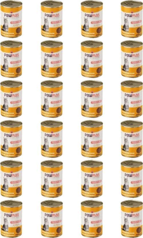 Tavuklu Ciğerli Yetişkin Kedi Konservesi 400 grX24Adet