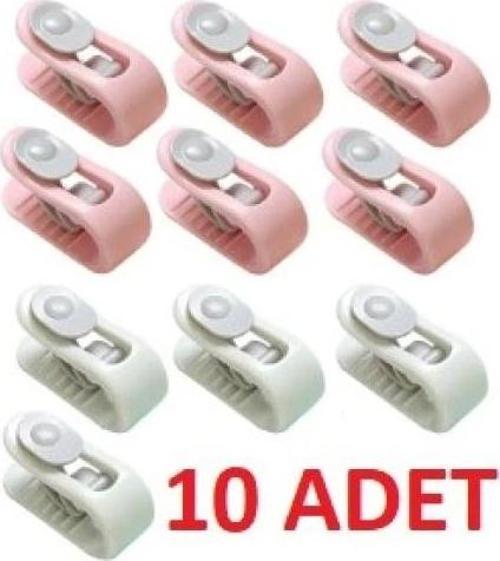 Mandallı Yorgan Sabitleme Klipsi 10 Adet
