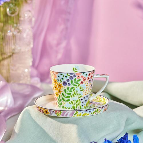 Fiore Çay Fincanı ve Tabağı 260 ml