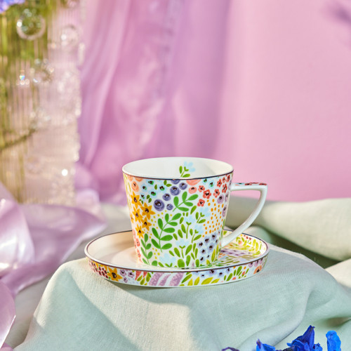 Fiore Çay Fincanı ve Tabağı 260 ml