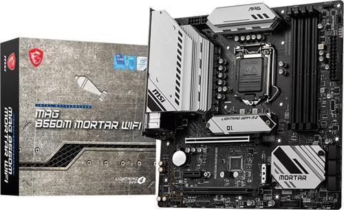 Mag B560M Mortar Wi-Fi Intel LGA1200 DDR4 Micro ATX Anakart