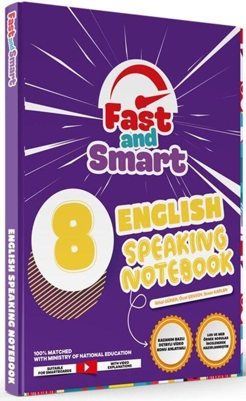 8. Sınıf LGS English Speaking Hızlı ve Akıllı Defter Konuşturan Defter Tammat Yayıncılık