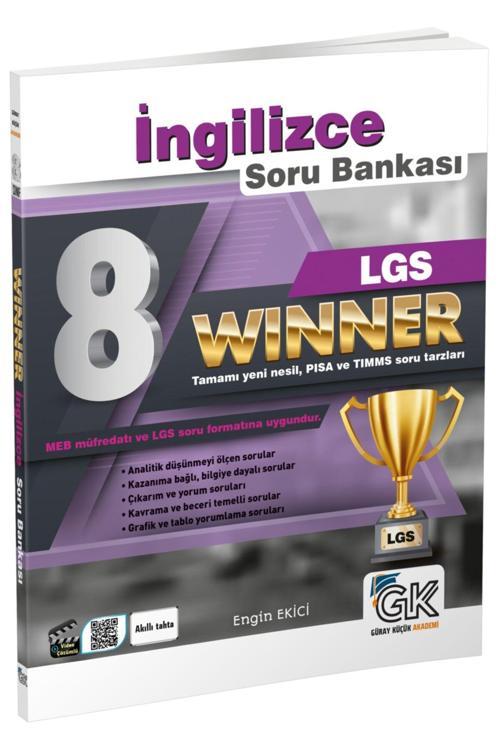 Winner Lgs Tamamı Yeni Nesil Ingilizce Soru Bankası 2025