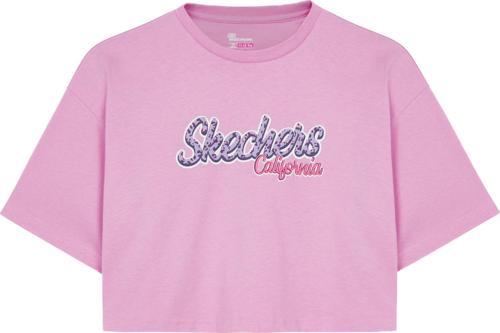 Sk241040 Graphicteeg Sleeve Pembe Çocuk T-Shirt