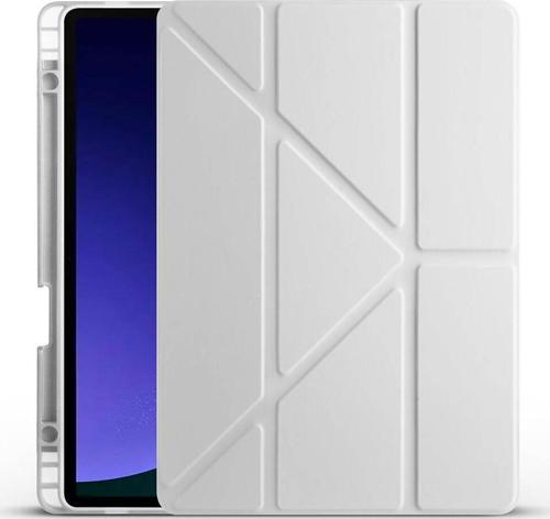 Galaxy Tab S9 Kılıf Tri Folding Kalem Bölmeli Standlı Kılıf
