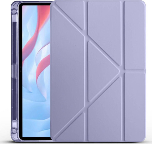 Honor X8 Pro 11.5' Kılıf Tri Folding Kalem Bölmeli Standlı Kılıf