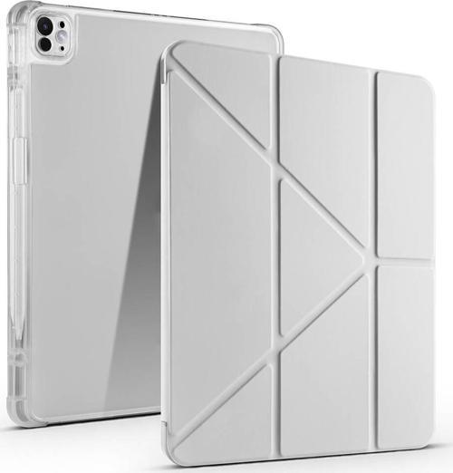 iPad Air 11 2024 Kılıf Tri Folding Kalem Bölmeli Standlı Kılıf