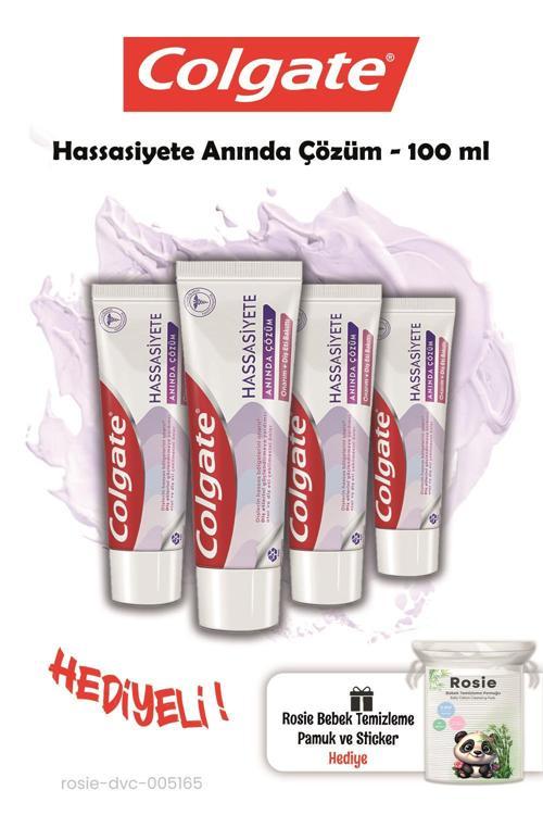 4 Adet Hassasiyete Anında Çözüm 100 ml ve Rosie Hediye