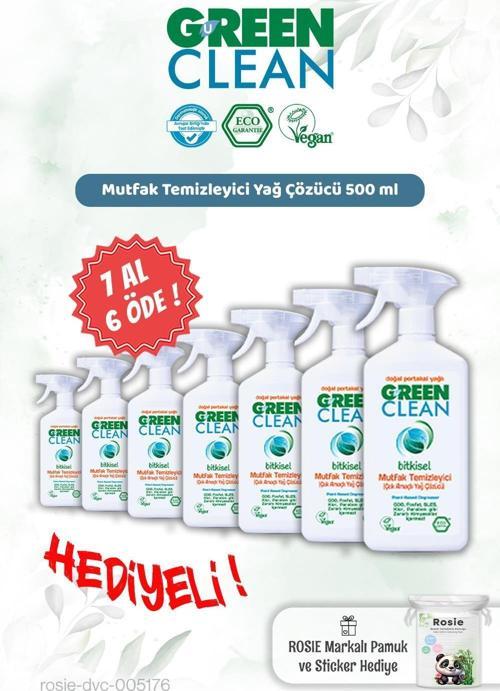 500 ml Mutfak Tem. Yağ Çözücü 7 AL 6 ÖDE ve Rosie Hediye
