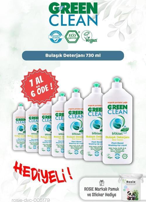 Elde Bulaşık Det. 730 ml 7 AL 6 ÖDE ve Rosie Hediye