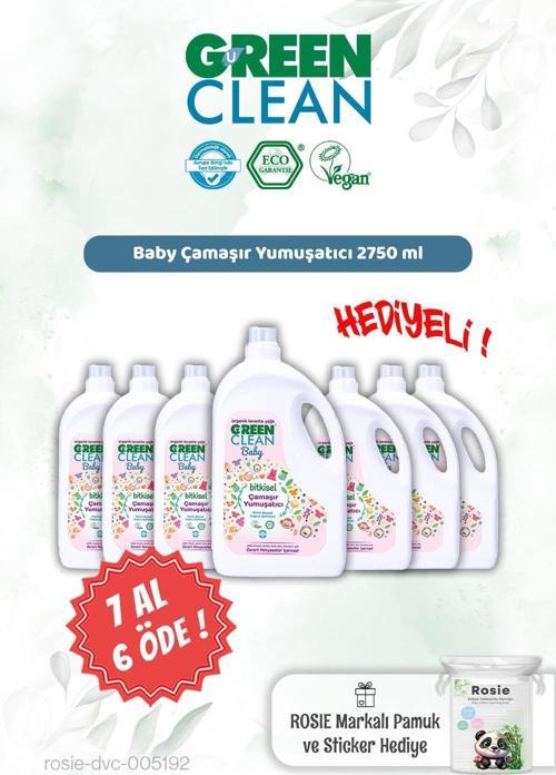 Baby Çamaşır Yumuşatıcı 2750 ml 7 AL 6 ÖDE ve Rosie Hediye