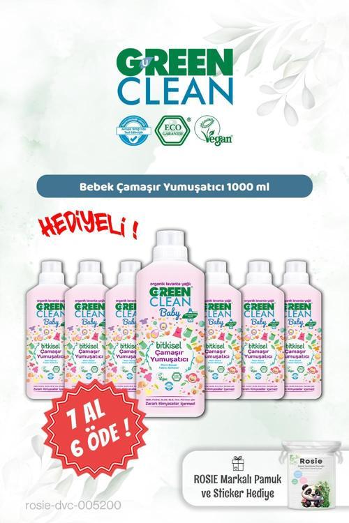 7 AL 6 ÖDE Baby Yumuşatıcı 1000 ml ve Rosie Hediye
