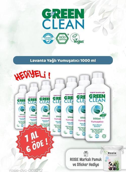 Lavanta Yağ. Yumuşatıcı 7 AL 6 ÖDE 1000 ml ve Rosie Hediye