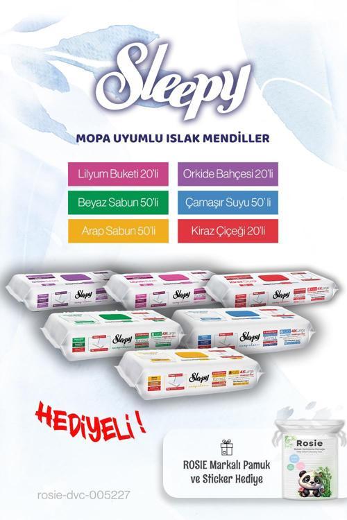 Mop Ailesi (210 yaprak) ve Rosie pamuk hediye