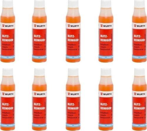 Würth Oto Konsantre Cam Suyu Temizleme Sabunu 32Ml 10 Adet