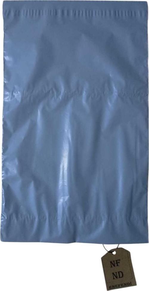 Kendinden Yapışkanlı Kargo Poşeti Cepli Gri Renk 18X30 (10'Lu)