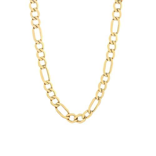 Figaro Düz Altın Zincir