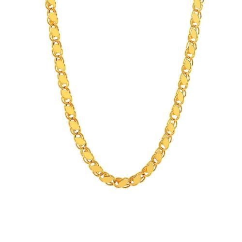 Aynalı 4,2 mm Altın Zincir