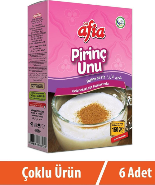 Pirinç Unu 6x150 Gr