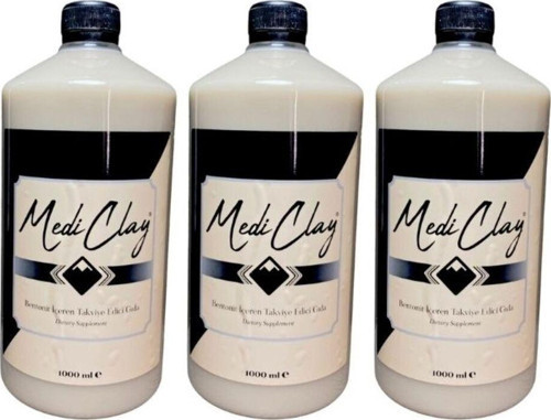 Bentonit Içeren Takviye Edici Gıda 1000 ml X 3 Adet