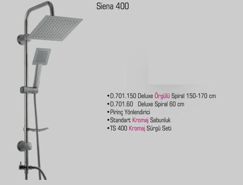 Siena 400 Tepe Duş Seti D.150.4