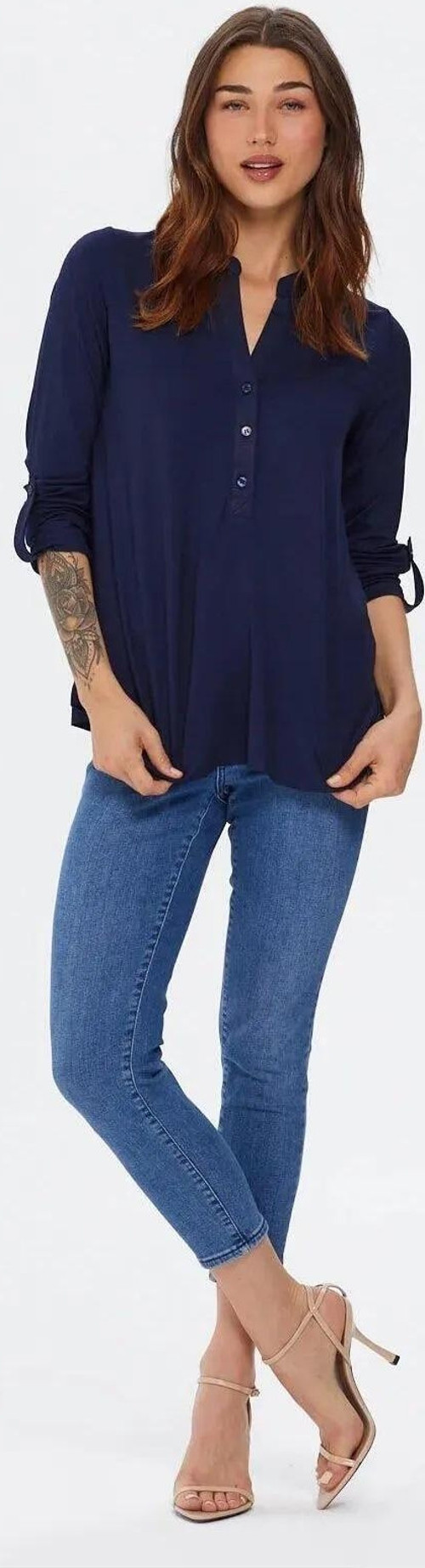 Kadın Uzun Kollu T-Shirt B00015-1